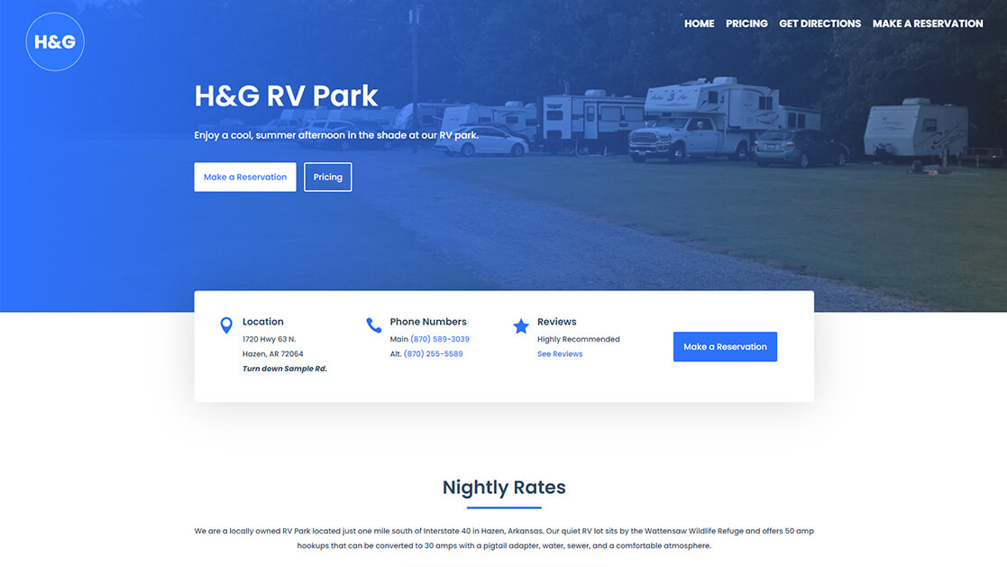 H&G RV Park